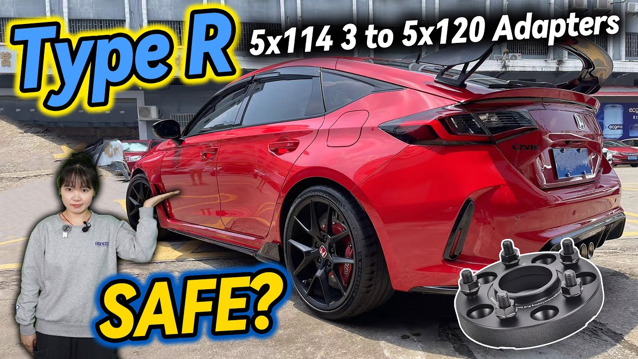 Are 5x114.3 to 5x120 Adapters Safe on Your Honda Civic Type R? - BONOSS Honda Parts