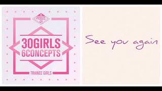 [ FULL ALBUM] PRODUCE 48 - 30 GIRLS 6 CONCEPTS - AUDIO