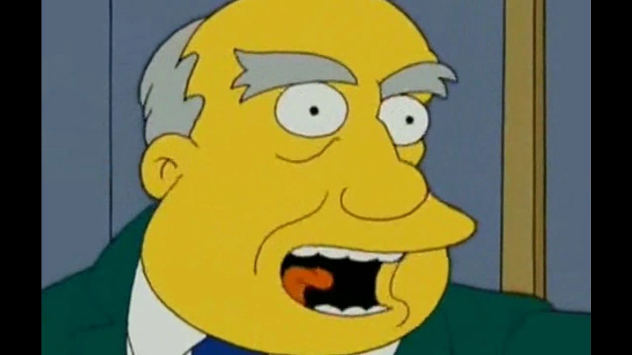 The Simpsons You re Hired Screaming Version YouTube