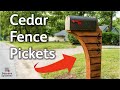 Bent Lamination Cedar Mailbox Post | Woodworking DIY, How-to