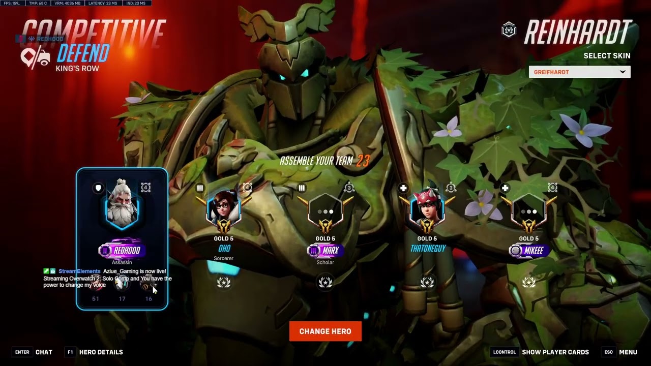 Highlight: Solo Comp and You have the power to change my voice