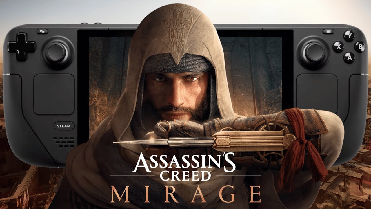 Steam Deck  Assassins Creed Mirage. 800P Low - High & Optimal