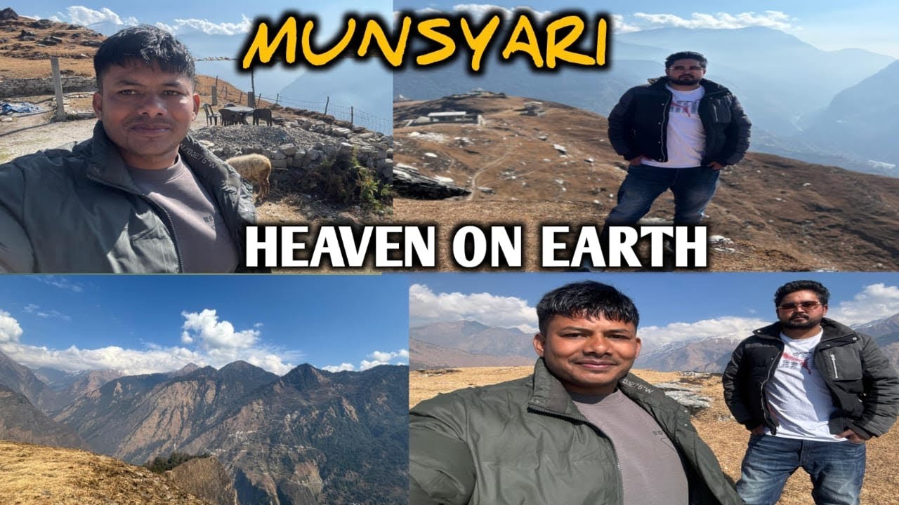 THE ULTIMATE VIEW 😍 FROM MUNSHYARI’S TOP, 😳 जहाँ प्रकृति ने अपनी खूबसूरती को बिखेरा है।🥰