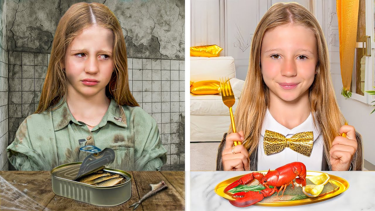 Câu chuyện về Nastya và người nghèo so với người giàu