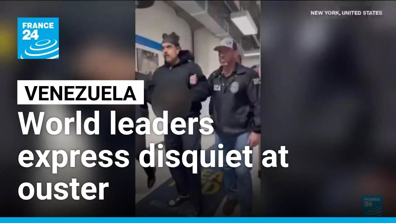 Venezuela: World leaders express disquiet at ouster • FRANCE 24 English