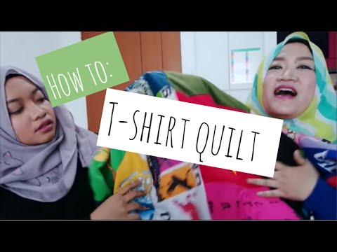 MAKE YOUR OWN: T-shirt Quilt - YouTube