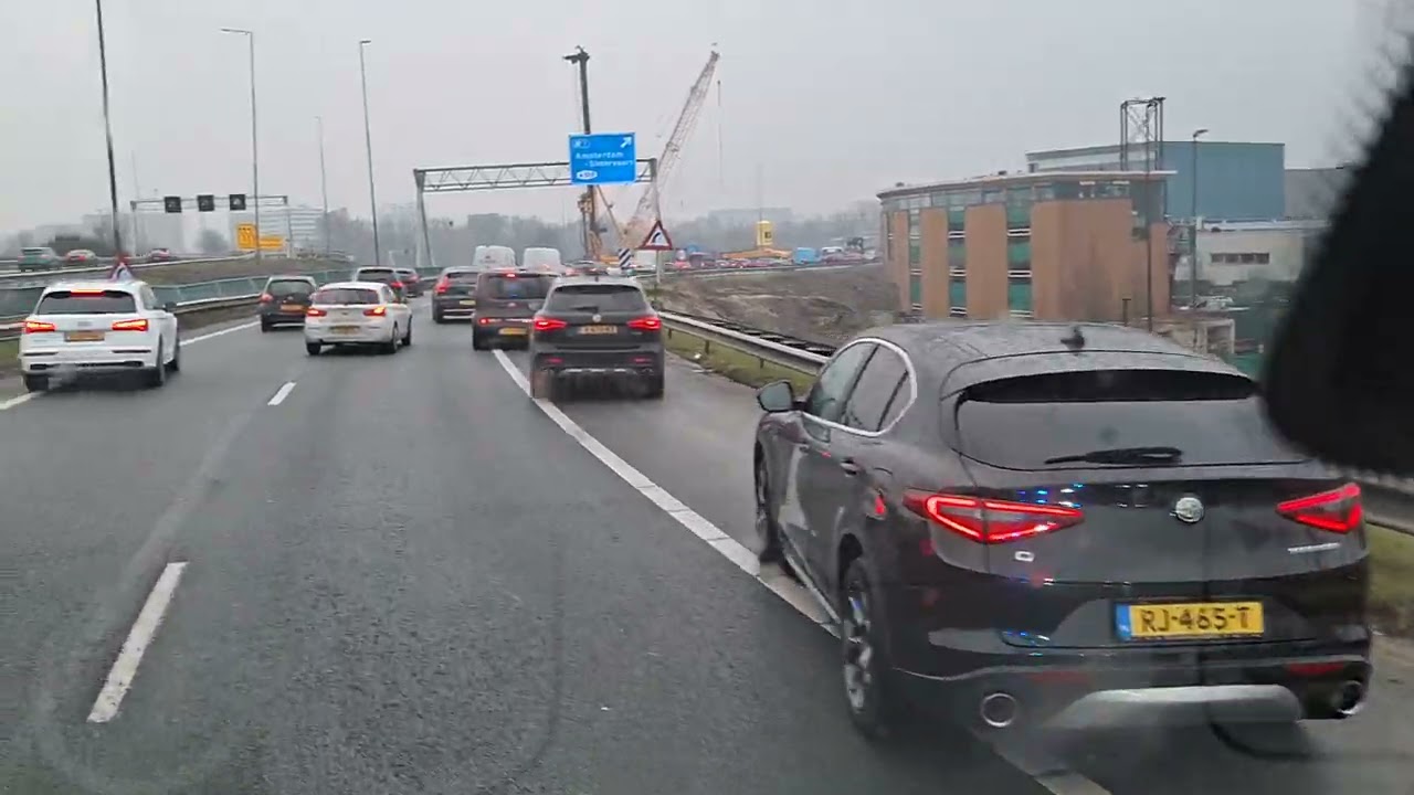 spoedrit micu amc-dijklander Purmerend door de spits