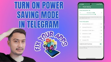 How to Turn on Power Saving Mode in Telegram