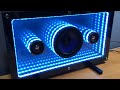 diy bluetooth speaker amplifier 2.1ch 200 W  Infinity mirror