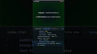 System Complexity — Full Dashboard Skeleton