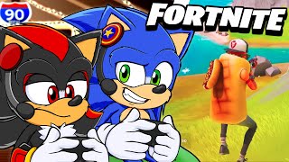 Movie Sonic Plays Fortnite Ft. Shadow Animation