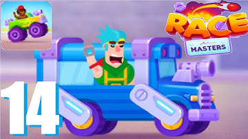 Racemasters Сlash of Сars - SCHOOL BUS gameplay Walkthrough - Chapter 14 iOS / Android