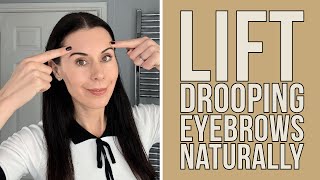 How to Lift Drooping Eyebrows Naturally | 3 Steps With Face Yoga