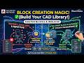 AutoCAD Mastery #10 Master Block Creation &amp; WBLOCK Library Setup #bim #revit #rahidrisenshine