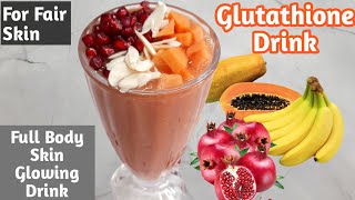 glutathione drink recipe Homemade Glutathione Drink | Papaya Smoothie