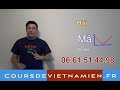 Cours de vietnamien les tons simplement et visuellement