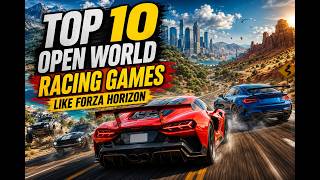 Top 10 OPEN WORLD Car Racing Games Like Forza horizon For Android & iOS 2026 | High Graphics screenshot 2