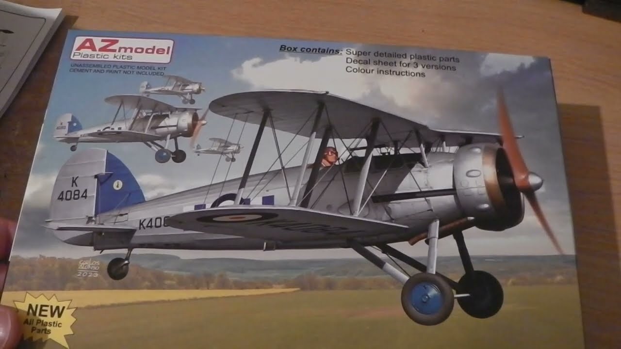 A downbeat look at the AZ Model Gloster Gauntlet 1 & II in 1:72 scale.