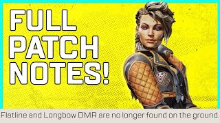 Apex Legends Season 12 FULL Patch Notes! - All Changes Revealed