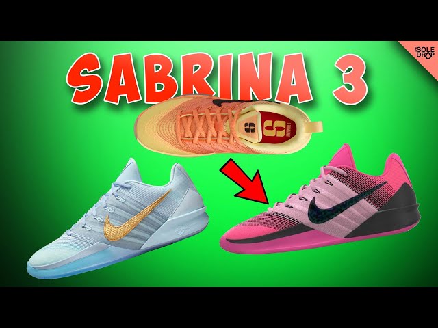 Nike Sabrina 3 Official Images & Nike BOOK 2 LEAK! - YouTube