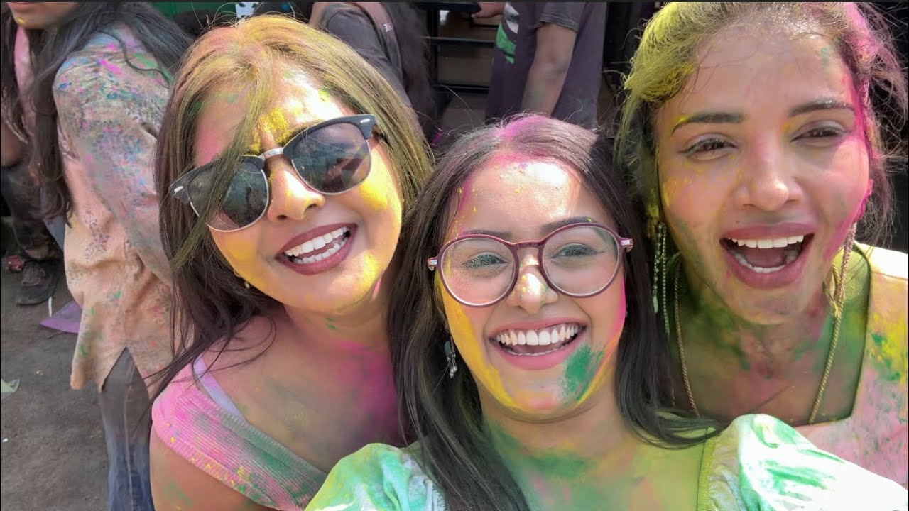 Holi Celebration Before My Final Move 🏡✨ | Vaccination, Documentation & One Last Fun Day!