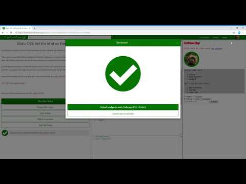 Basic CSS  Set the id of an Element   Learn freeCodeCamp14/44