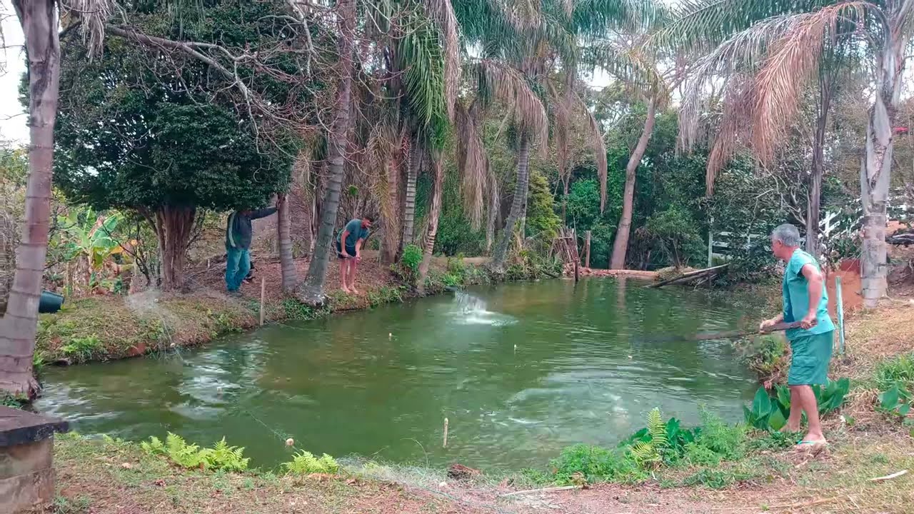Mais uma pescaria !!!  Ninguém tira os peixe desse poço... rsrsrs