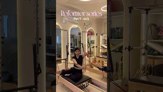 Stick on a reformer is so underrated with superior grip and stability a perfect companion