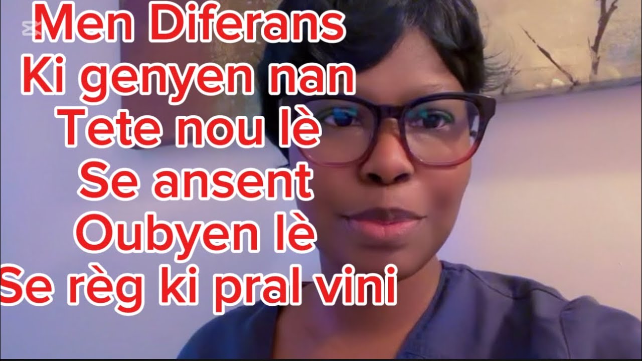 Tetem sansib li anfle m pa konn si se ansent oubyen se règ ki pral vini