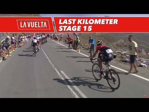 Last kilometer - Stage 15 - La Vuelta 2017