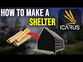 ICARUS Tutorial | How to Make a Shelter (Beginner Guide)