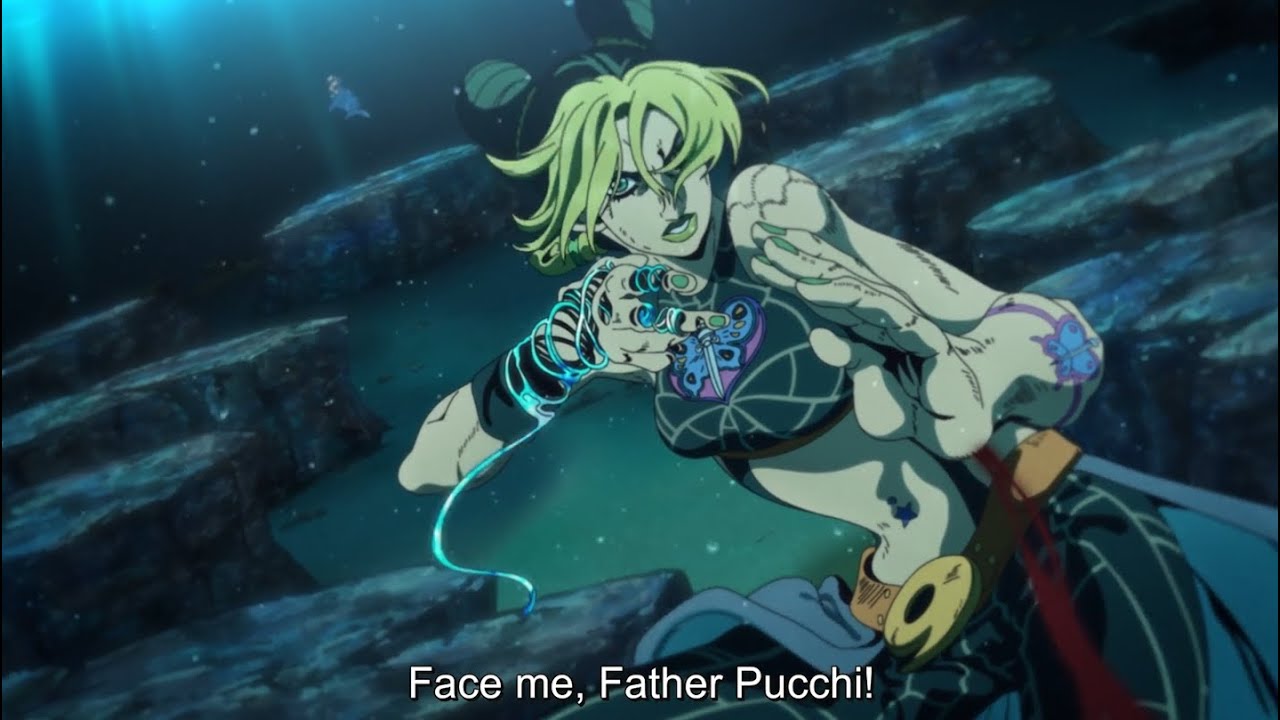 Jolyne death scene