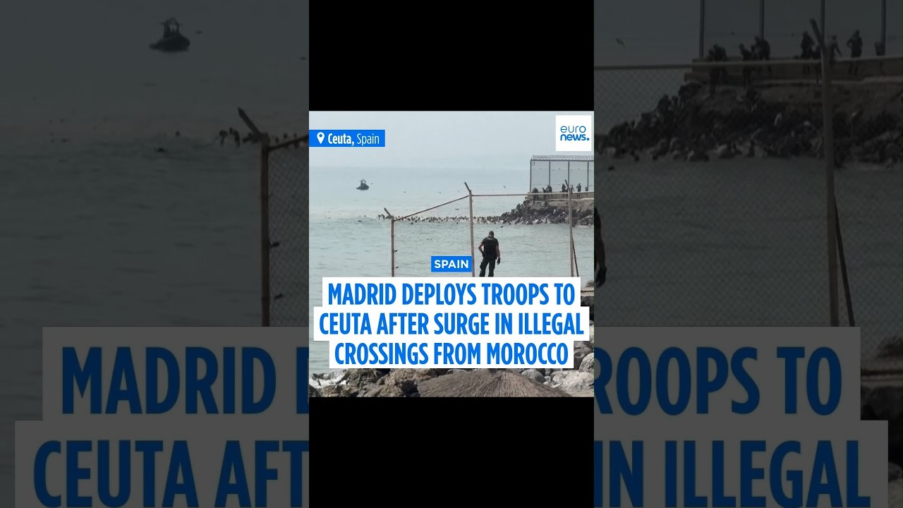 Spain mobilises troops to Ceuta