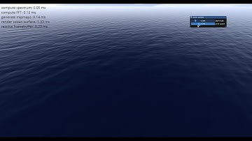 Animation and rendering of Tessendorf waves.