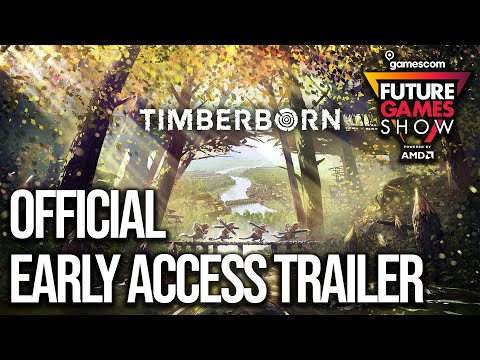 Timberborn Early Access Trailer - Future Games Show Gamescom 2021