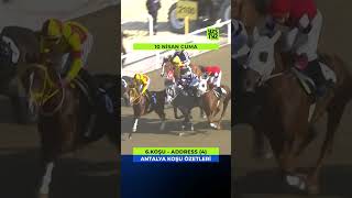 8 koşulu Antalya programı tamamlandı. Günün kısa özeti burada! 🏇