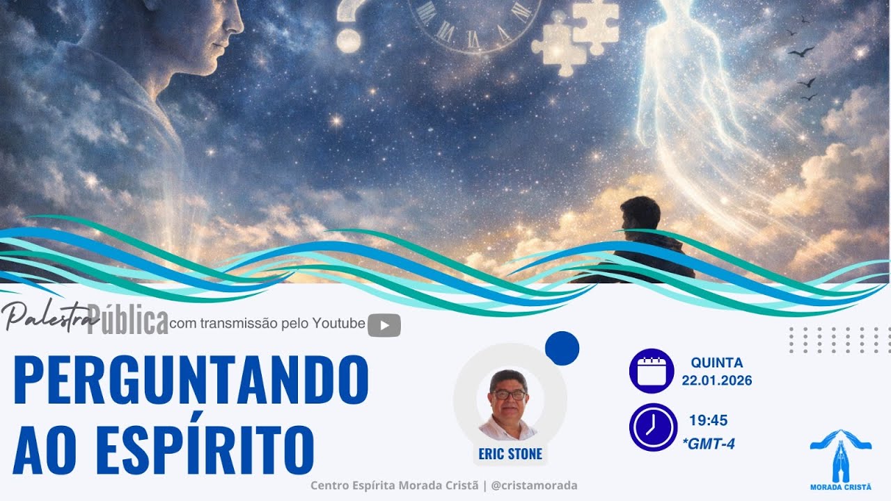 PERGUNTANDO AO ESPÍRITO  - Eric Stone | Palestra Pública