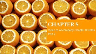 Chapter 8 Part 2