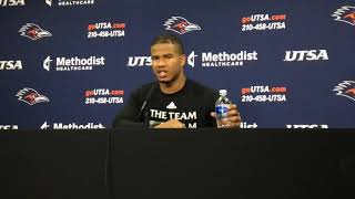 UTSA QB Frank Harris Post Game Interview 52-21 Win Over UTEP 11.14.20