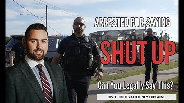 Can You Tell Police to Shut Up? Texas Penal Code 38.15 & Qualified Immunity | Freeman Arrest