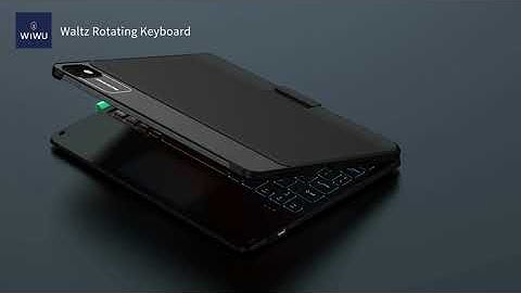 WiWU Waltz Rotating Keyboard for iPad
