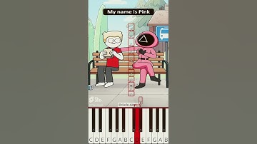 Squid Game Valentine Part 4 #squidgame #shorts (@dude.dans_) - Octave Piano Tutorial