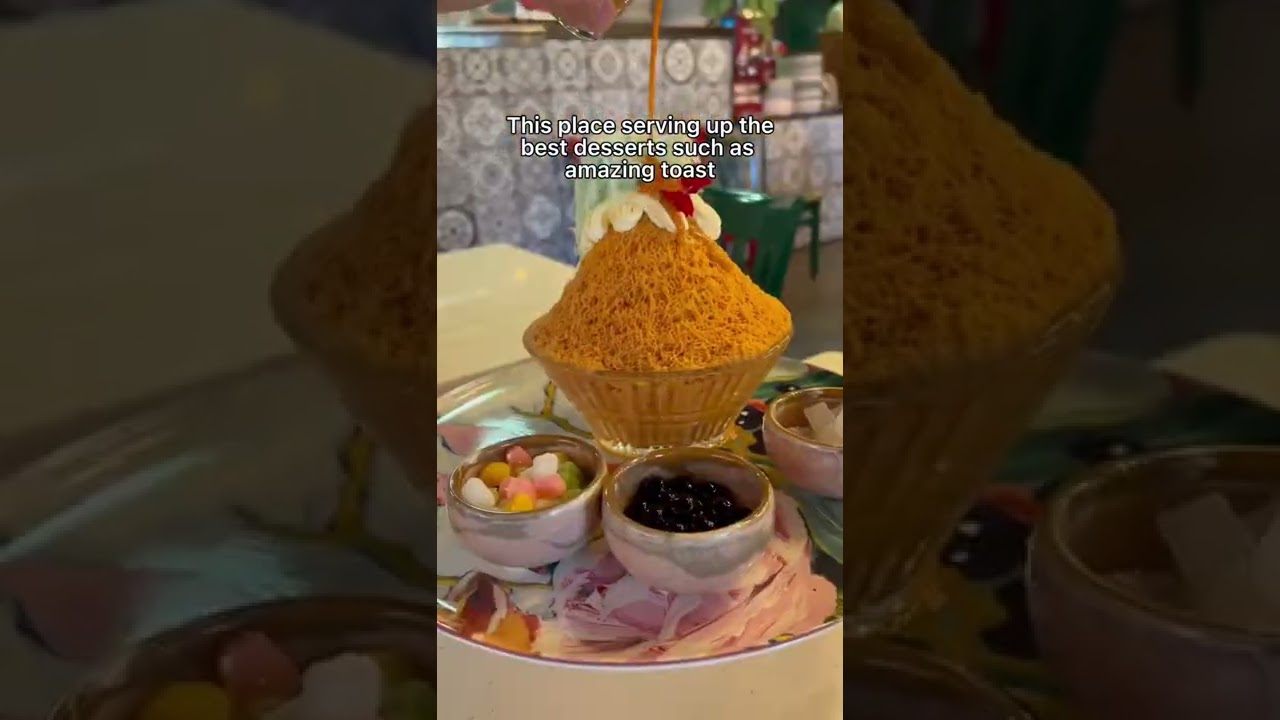 Bingsu! Or shaved ice desserts! Amazing! 