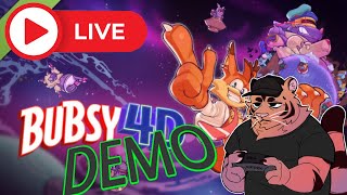 🔴Bubsy is BACK and I'm the only one who cares | Bubsy 4D DEMO (+more) !bubsy