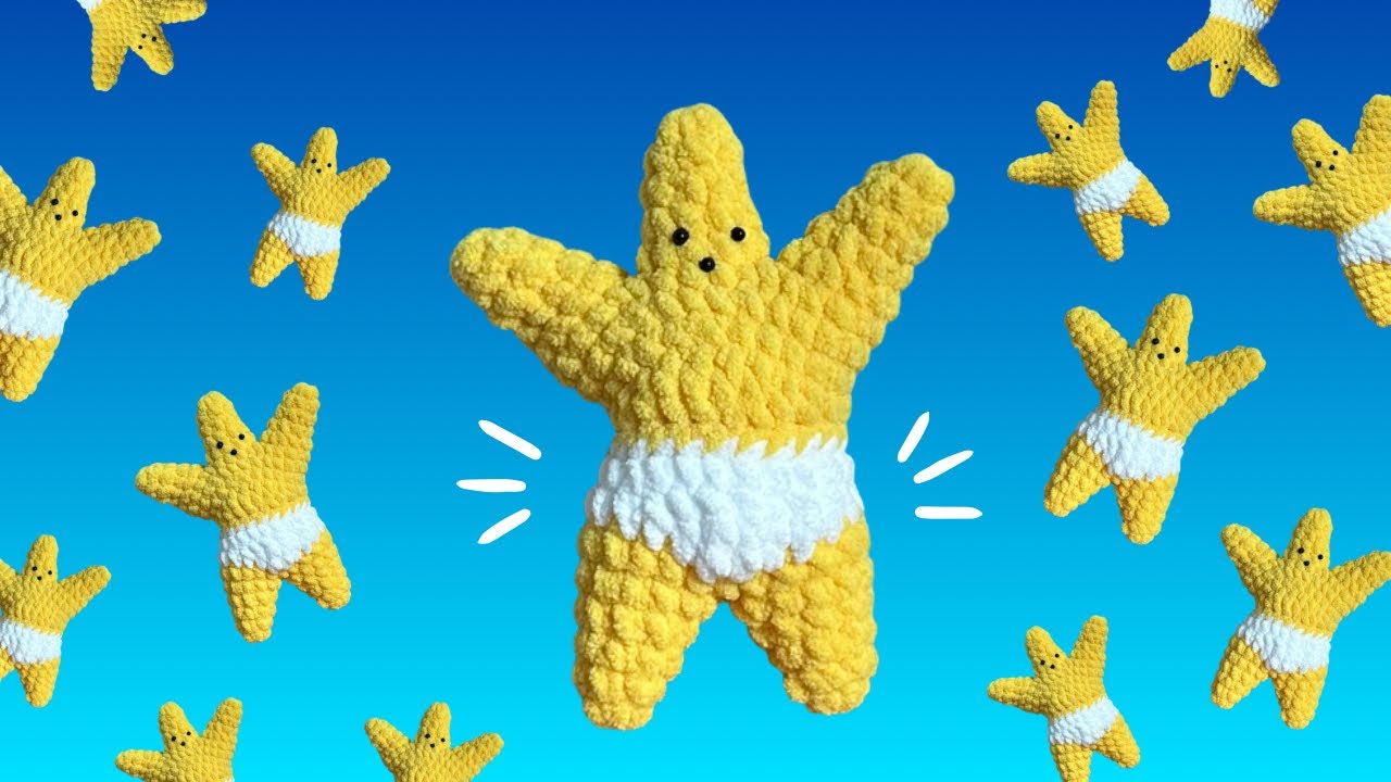 Panty Alien☆Star Amigurumi・How to Crochet Star・Bonjournalism