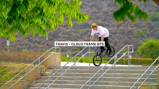 Travis Hughes & behind the Kink BMX Cloud frame promo