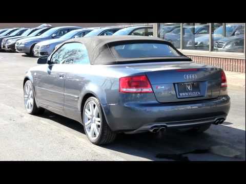 2007 Audi S4 Convertible in review - Village Luxury Cars Toronto