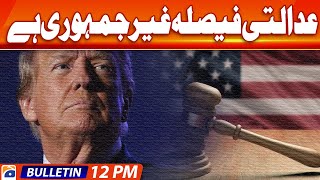 Geo Bulletin Today 12 PM | Donald Trump | 20th December 2023