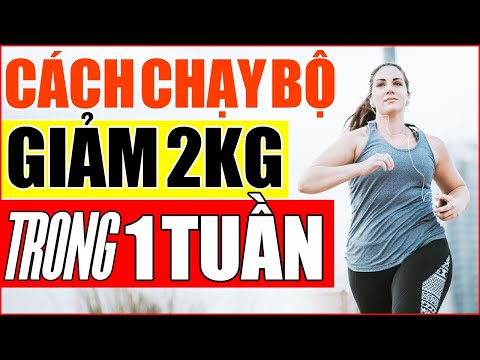 Video Cách chạy bộ giảm cân hiệu quả, giảm 1 đến 2 kg mỗi... - youtube