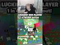LUCKIEST BSS PLAYER! 1 in 40,000 RAREST Sprout APPEARING! (Bee Swarm Simulator)